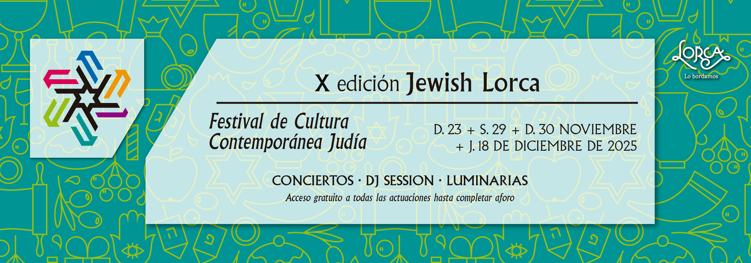 Banner Jewish Lorca 2025